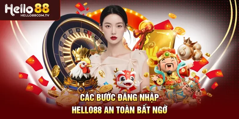 Các bước đăng nhập Hello88 an toàn bất ngờ
