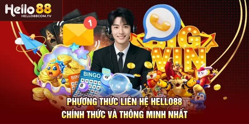 Phương thức liên hệ Hello88 chính thức và thông minh nhất