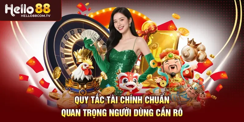 Quy tắc tài chính chuẩn quan trọng người dùng cần rõ