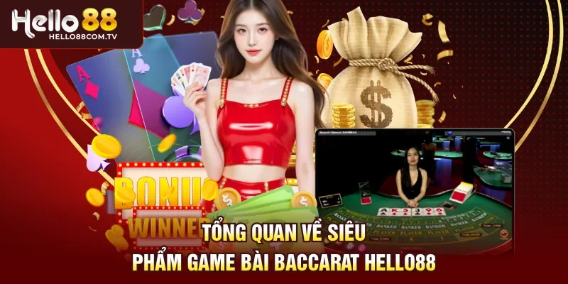 Tổng quan về siêu phẩm game bài Baccarat Hello88